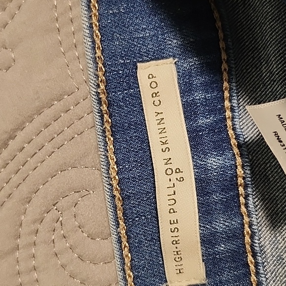 Women's 6P wonderly pull on skinny crop - Picture 5 of 7